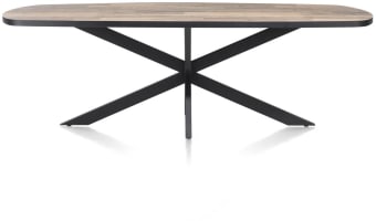 Tisch oval 180 x 110 cm