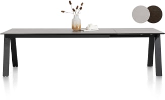 table à rallonge 170 (+ 60) x 100 cm