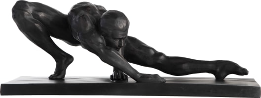 Stretching figurine H19cm