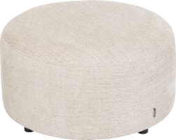 poef rond 80 cm - hoogte 40 cm - selected choices