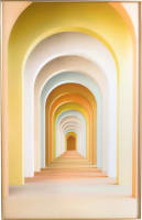 Rainbow Arches toile imprimee 90x140cm