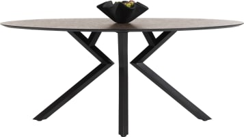 table de bar ellips - 180 x 100 cm (hauteur 92 cm)