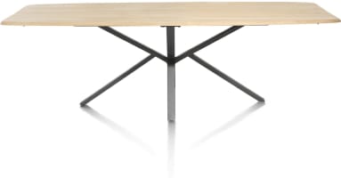 Tisch oval 250 x 110 cm