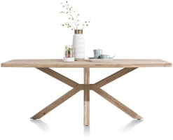Tisch 240 x 110 cm - Holz Füße