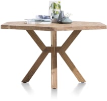 table 150 x 130 cm - pieds en bois
