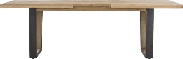 table a rallonge 190 x 100 cm (+ 50 cm)