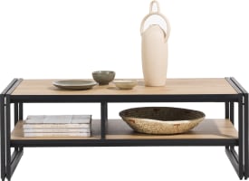 table basse 110 x 60 cm. + 2-niches