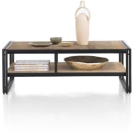 table basse 110 x 60 cm + 2-niches