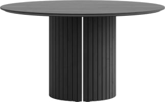 table - ronde - 140 cm. (pied en bois)