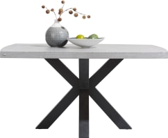 table 130 x 130 cm - plateau beton