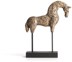 Stallion figurine H35cm