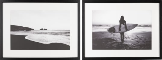 Chill Waves Set von 2 Bilder 60x80cm
