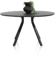 table 125 cm. - ronde - pied central court