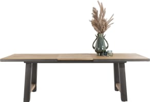 table extensible 190 (+ 60) x 100 cm