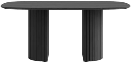table ovale 180 x 120 cm (pied en bois)