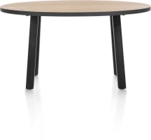 Tisch rund 150 x 120 cm
