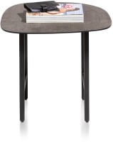 table d'appoint 45 x 45 cm - aspect beton HPL