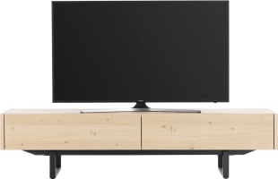 meuble tv 190 cm - 1-tiroir + 1-porte rabattante