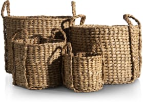Abu set of 4 baskets H30cm