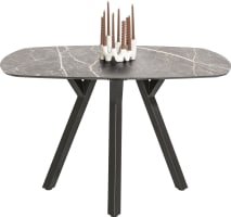 table de bar - ovale - 150 x 105 cm. (hauteur: 92 cm.)