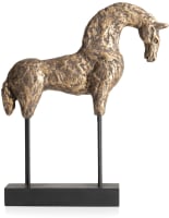 Stallion figurine H35cm