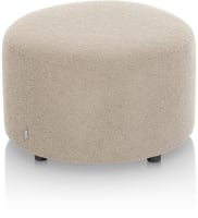 poef rond 65 cm - hoogte 40 cm - selected choices