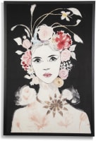 Dior Flower schilderij 120x180cm