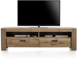 TV-Sideboard 180 cm - 2-Laden + 2-Nischen
