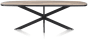 table ovale 180 x 110 cm