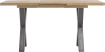 uitschuif-bartafel 140 x 90 cm (+ 50 cm) (hoogte 92 cm)