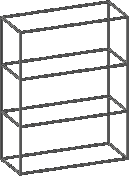 Support naturel carré en bois tourné XXL, Je commande !