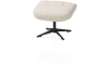 Henders & Hazel - Torino - fauteuil (incl. pouf) - graphite