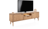 Happy@Home - Zade - lowboard 210 cm - 2-deuren + 1-lade + 1-niche (+ LED)