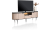 XOOON - Aramon - buffet bas 170 cm. - 2-portes + 1-tiroir + 1-niche (+ LED)