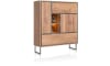 Henders & Hazel - Trapani - highboard 120 cm - 2-portes + 2-tiroirs + 2-niche (+ LED)