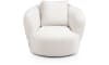 XOOON - Cervos - fauteuil pivotant - rond 100cm incl. 1 coussin 45x45