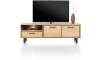 Happy@Home - Ostrava - Industrieel - lowboard 170 cm - 2-deuren + 1-lade + 1-niche (+ LED)