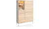 XOOON - Niora - Schrank 120 cm - 3-Tueren + 2-Laden + 1-Niche