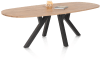 Happy@Home - Perth - Natuurlijk - eetkamertafel 180 x 100 cm