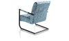 Henders and Hazel - Angelica - Industrieel - bijzetfauteuil + zwart frame (ROB)