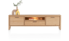 Henders & Hazel - Nystead - buffet bas 210 cm. - 2-portes + 1-tiroir + 1-niche (+ LED)