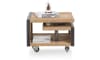 Henders and Hazel - Metalo - Industrieel - hoektafel 60 x 60 cm + 1-niche