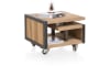 Henders and Hazel - Metalo - Industrieel - hoektafel 60 x 60 cm + 1-niche