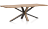 Happy@Home - Ovada - Industrieel - eetkamertafel 200 x 100 cm