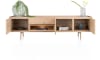 XOOON - Valgard - buffet bas 220 cm - 3-portes + 1-tiroir + 1-niche (+ LED)