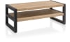 Happy@Home - Brooklyn - Industrieel - salontafel 120 x 60 cm + 1-niche