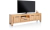Henders & Hazel - Delmonte - buffet bas 200 cm - 3-portes + 1-tiroir + 1-niche (LED + variateur)