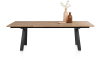 Happy@Home - Zade - uitschuiftafel 170 (+ 60) x 100cm - onderstel gaat mee naar buiten