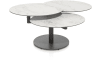 XOOON - Pete - salontafel draaibaar - ca. 100 x 100 cm (3 bladen rond)