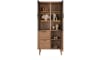 Happy@Home - Zade - vitrine 2-glasdeuren + 1-deur + 2-laden (+LED)